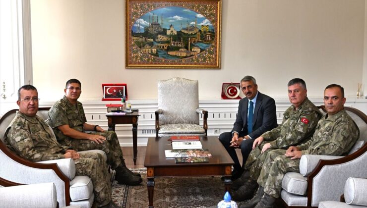 1. Ordu Komutanı Orgeneral Ersay’dan Vali Sezer’e ziyaret