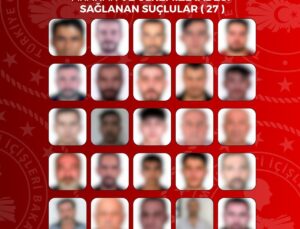 27’si kırmızı bültenle aranan 65 suçlu yurda getirildi