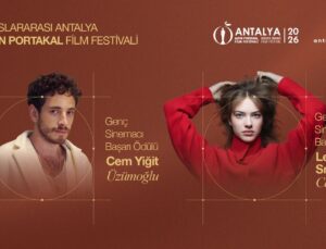 63. Altın Portakal’da Genç Başarı Ödülleri Cem Yiğit Üzümoğlu ve Leyla Smyrna Cabas’a Verilecek