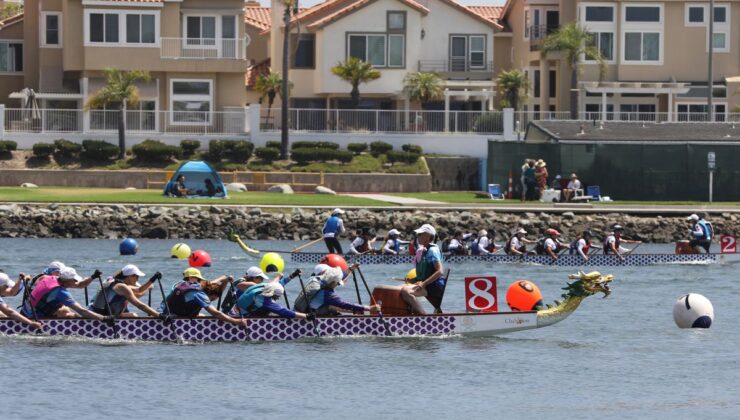 Albüm: ABD’de düzenlenen Long Beach Ejderha Teknesi Festivali’nden renkli görüntüler
