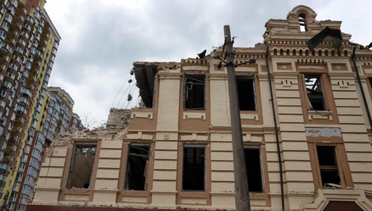 Albüm: Rusya, Kiev’e Füze Saldırısı Düzenledi: 1 Ölü, 13 Yaralı