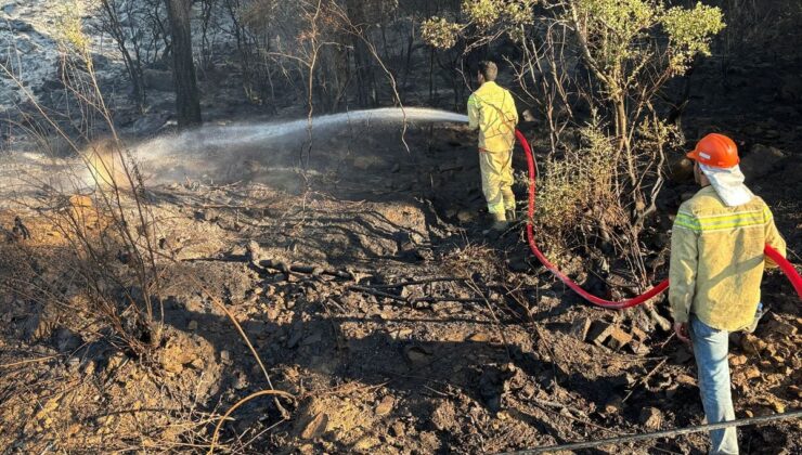 Antalya’nın Kumluca ilçesinde çıkan orman yangını kontrol altına alındı