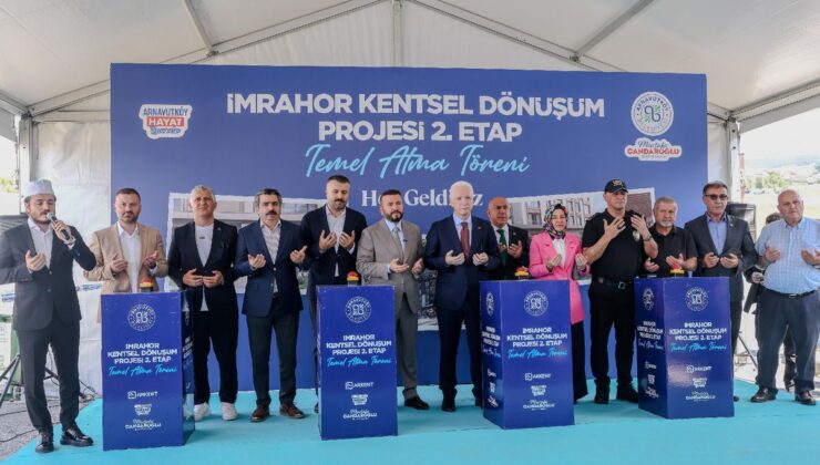 Arnavutköy’de kentsel dönüşüm çalışmaları hız kazandı