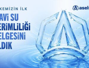 ASELSAN: Türkiye’nin ilk Mavi Su Verimliliği Belgesi’ni aldık