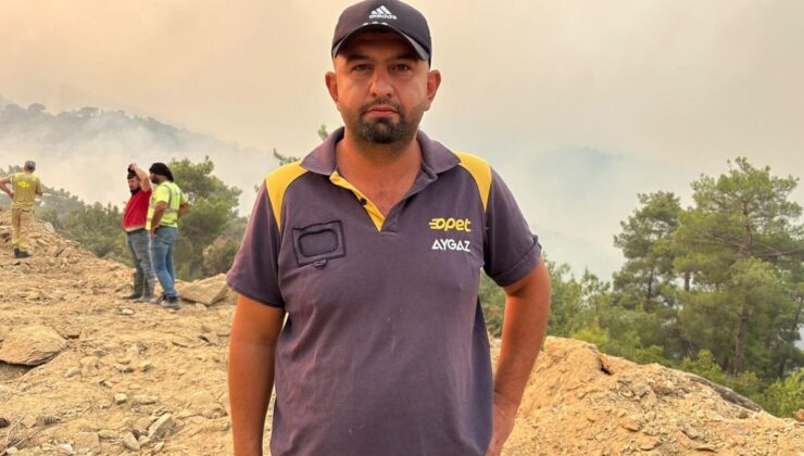 Aydın’daki orman yangınına havadan müdahale yeniden başladı