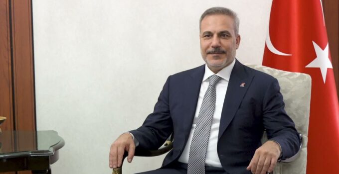 Bakan Fidan, Hamas Siyasi Büro Şefi Halil Hayye ile Ankara’da görüştü