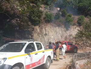 Balıkesir’de 7 ayrı arazide çıkan yangınlar söndürüldü
