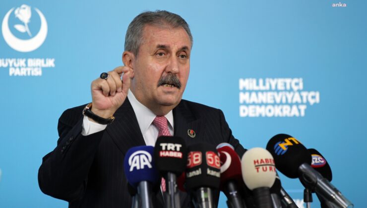 Bbp genel başkanı destici: “mescid-i aksa’dan o kanlı ellerinizi çekin”