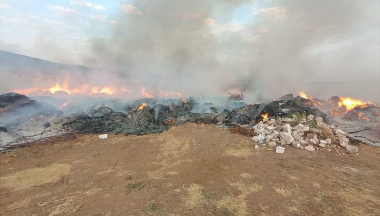 Bingöl’de tarım alanı ve otlukta çıkan yangınlar kontrol altına alındı