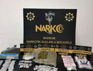 Bodrum’da uyuşturucu operasyonu: 3 şüpheli gözaltına alındı.