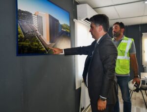 Bolu Valisi Aydın, kentte devam eden yatırımları inceledi