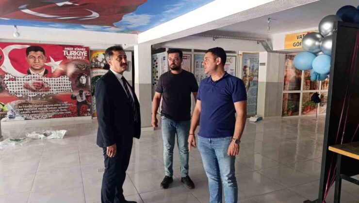 Bolvadin’de ki okullarda bakım ve onarım çalışmaları sürüyor