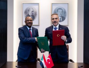 Fidan, Sudanlı mevkidaşıyla Ankara’da görüştü
