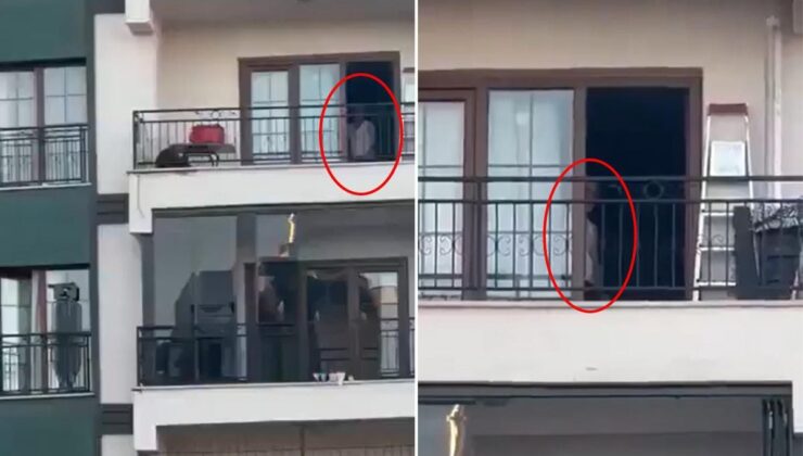 Gaziantep’te mide bulandıran görüntü! Komşularına aldırış etmedi