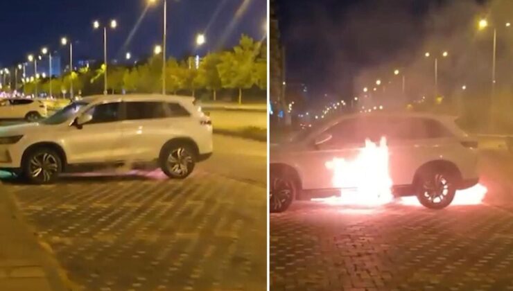Görüntü Türkiye’den! Elektrikli araç sahiplerini endişelendiren olay