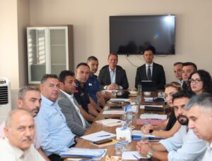 Gülnar’da şube başkanları toplantısı