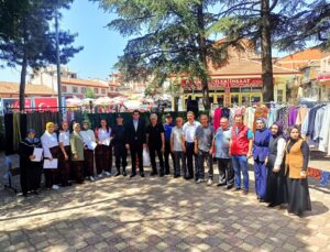 Hüyük’te hazır giyim ve ev tekstili sergisi açıldı