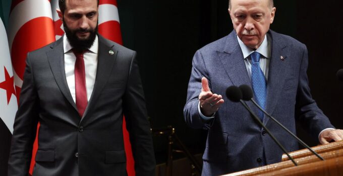 İsrail basınından Şara analizi! Cumhurbaşkanı Erdoğan detayı dikkat çekti