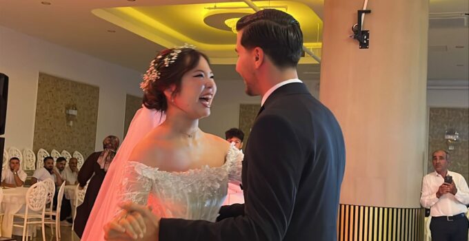 Japon gelin, Bolu’da Türk gelenekleriyle dünya evine girdi