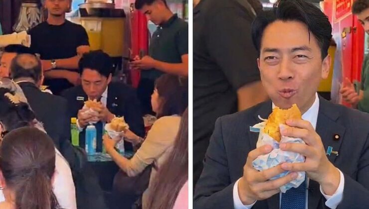 Japonya Savunma Bakanı Koizumi’den İstanbul’da “uskumru sandviç” paylaşımı