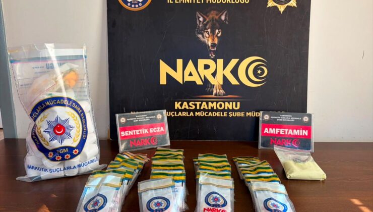 Kastamonu’da uyuşturucu operasyonunda 3 şüpheli yakalandı