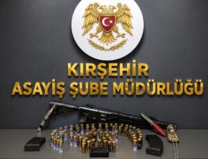 Kırşehir’de silah ve uyuşturucu operasyonu
