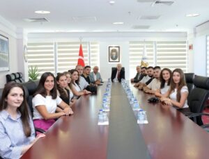 Kosova heyetinden Rektör Hatipler’e ziyaret