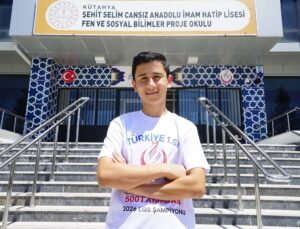 LGS’de tam puan alan Emir Kağan Çakır hedeflerini açıkladı