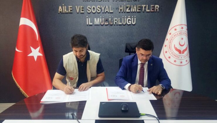 Mardin’de yeni doğan bebek sahibi ailelere destek çantası