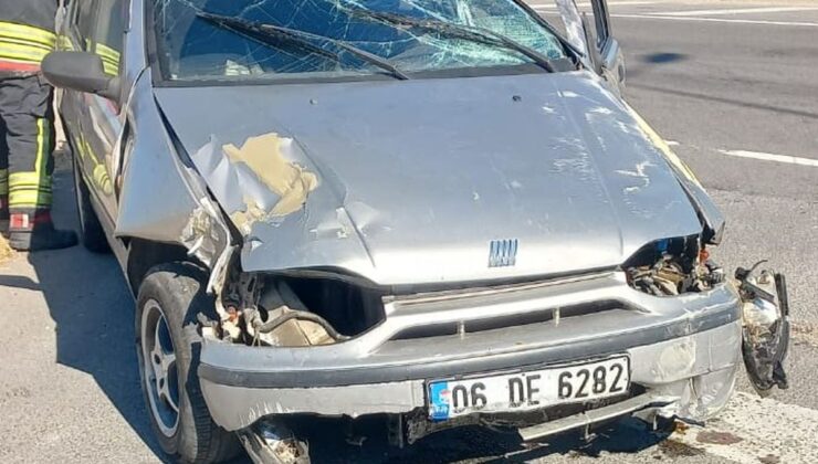 Otomobil takla attı; 5 yaralı