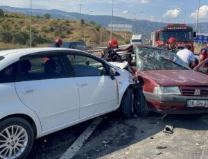 Pamukova’da kaza: 7 yaralı, bebeğin durumu ağır