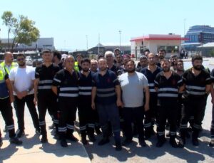 Pendik İETT Garajı’nda İşçilerden Maaş Eylemi