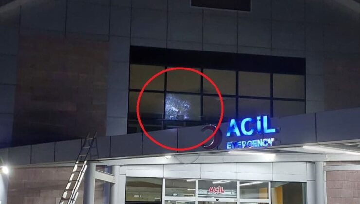 Samsun Ruh Sağlığı ve Hastalıkları Hastanesi’nin camına mermi isabet etti