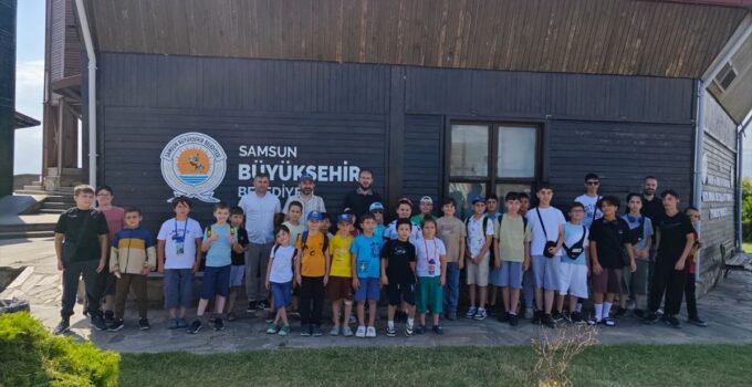 Samsun’da öğrenciler Kızılırmak Deltası’nı gezdi