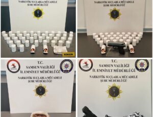 Samsun’da uyuşturucu operasyonu: 11 gözaltı