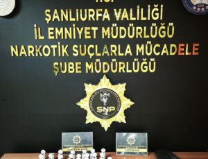 Şanlıurfa’da uyuşturucu operasyonu: 3 tutuklama
