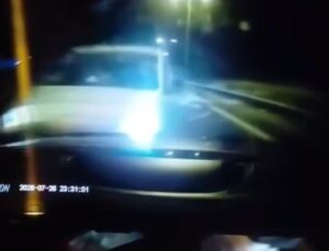Silivri’de Trafikte Tehlike Saçan Sürücü: Sıkıştırma, Çarpma ve Saldırı Kamerada