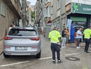 Sinop’ta otomobilin çarptığı yaya yaralandı