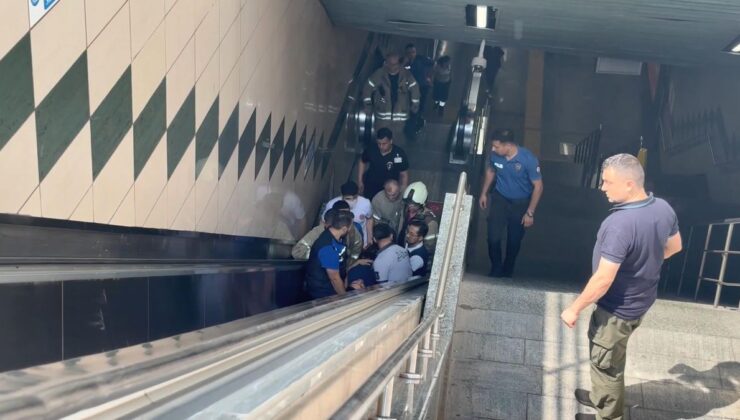 Şişli’de görme engelli kişi metro raylarına düştü; itfaiye kurtardı