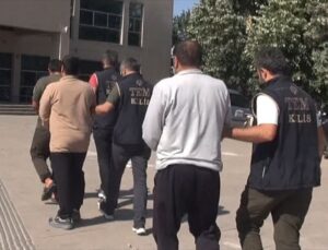 Terör örgütü DEAŞ’a yönelik Kilis merkezli operasyonda yakalanan 7 zanlı tutuklandı