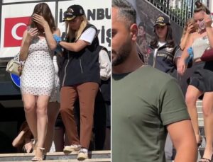Turist olarak geldiler, gece kulübünde yakalandılar