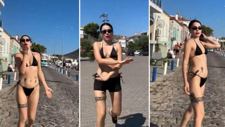 Üç beş beğeni için yaptığı rezilliğe bakın! Şu görüntüyü izlerken utandık