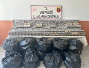 Van’da 42 Bin 832 Paket Gümrük Kaçağı Sigara Ele Geçirildi