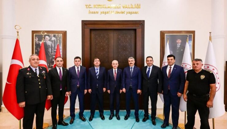 Adalet Bakan Yardımcısı Tuncay, Vali Turan’ı ziyaret etti