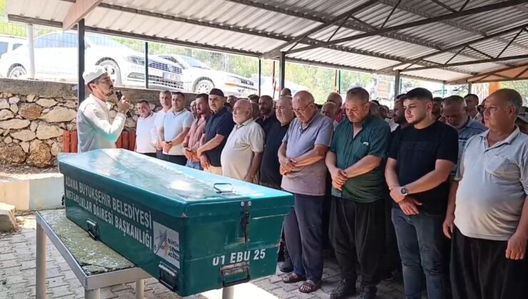 Adana’daki Tünel Göçüğünde Hayatını Kaybeden Bekir Çelik Toprağa Verildi
