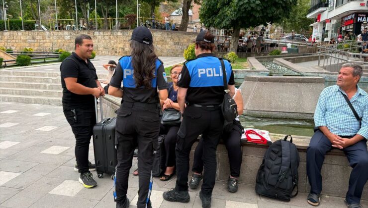 Amasya’da polisten kapsamlı güvenlik bilgilendirmesi