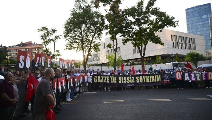 Ankara’da Gazze protestosu: ‘Sözde barış, özde katliam’