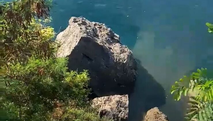 Antalya’da falezlerden denize atık su akmasına soruşturma