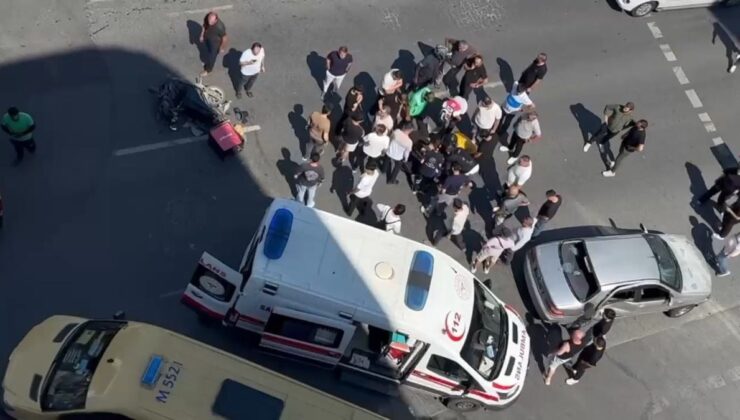 Avcılar’da Motosiklet ile Otomobil Çarpıştı: Sürücü Ağır Yaralandı