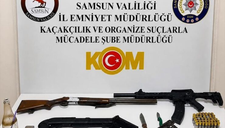 Bafra’da Silah Kaçakçılığı Operasyonu: 3 Gözaltı